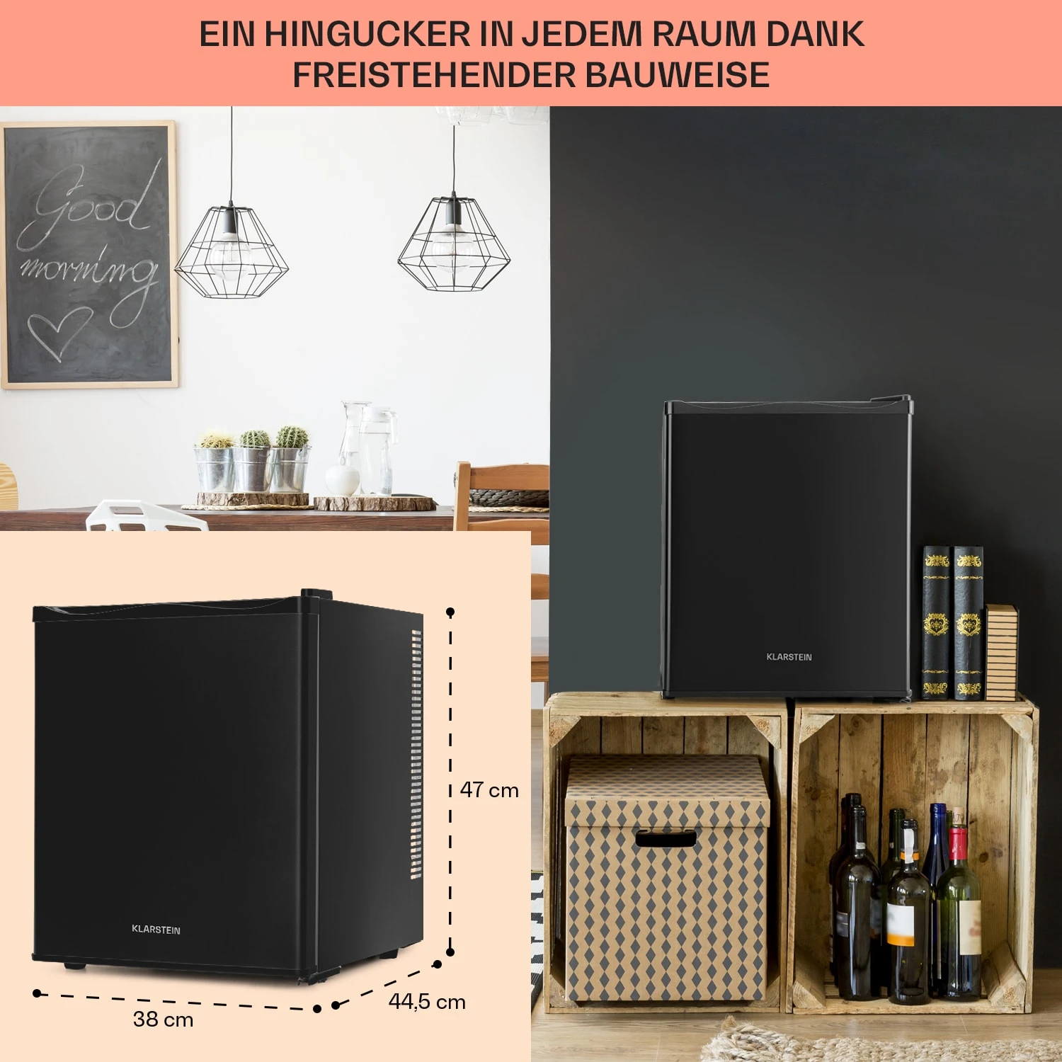 Happy Hour Minibar 5-15°C EEK G 25dB LED-Licht – Bild 6