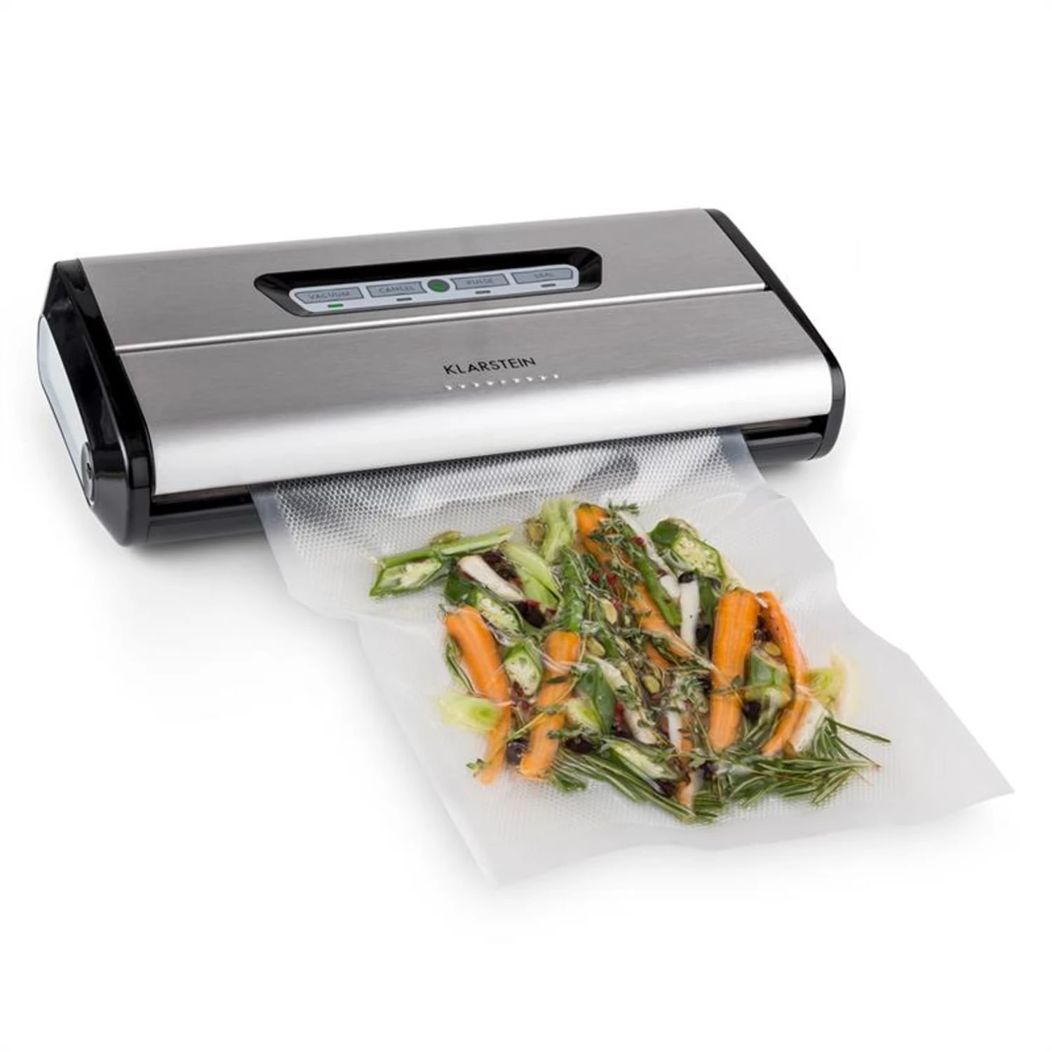 Foodlocker Vakuumierer Edelstahl 0,8 Bar 16 L/min – Bild 2