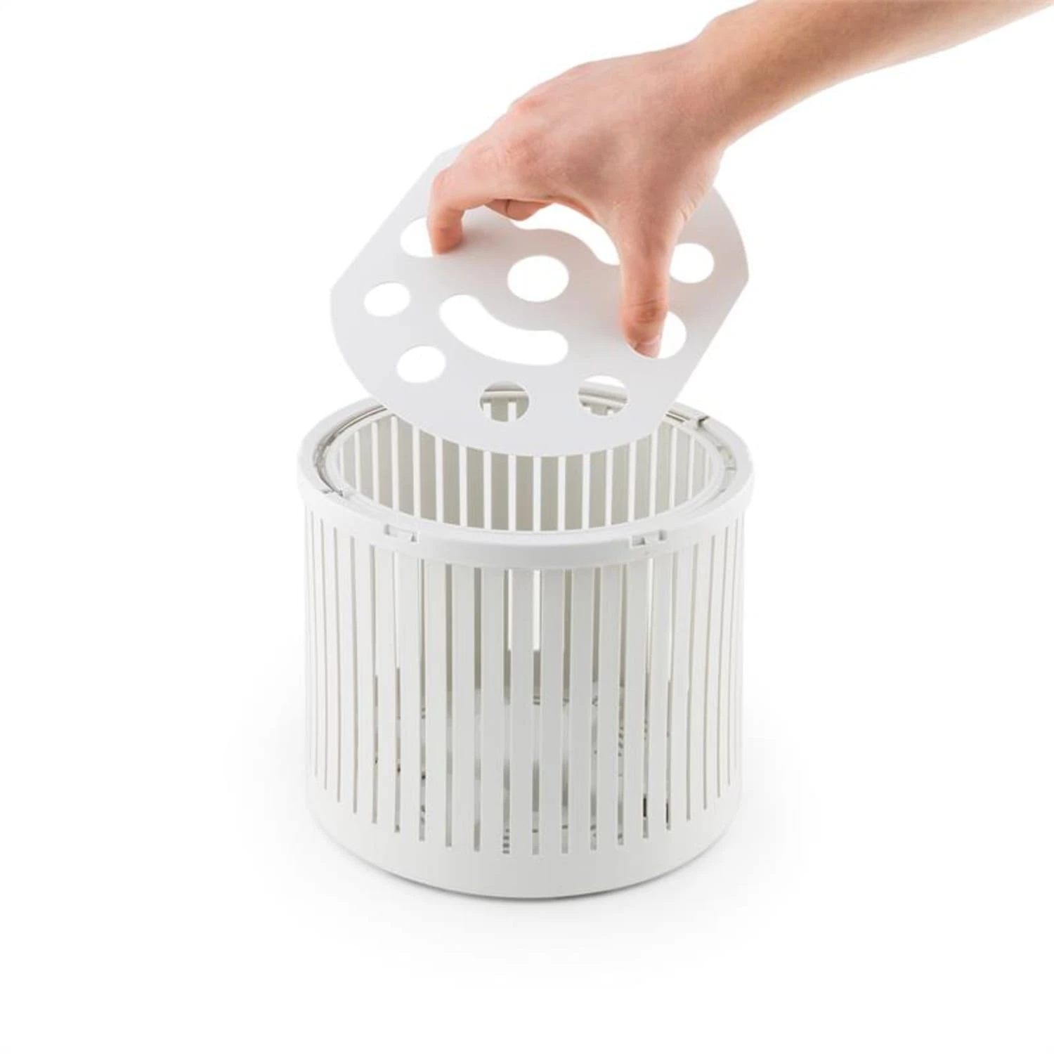 Ecowash-Pico Mini-Waschmaschine Schleuderfunktion 3,5 Kg 380W Grün – Bild 5