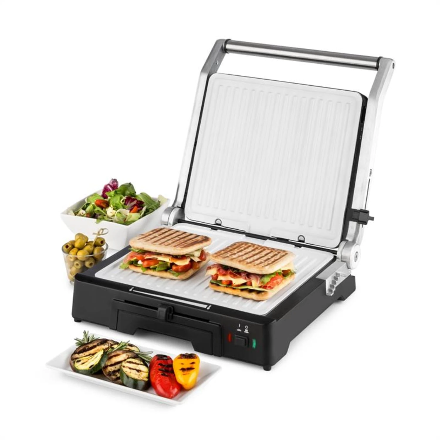 Burgermeister 3-in-1 Kontaktgrill Tischgrill Paninimaker 2000W – Bild 6