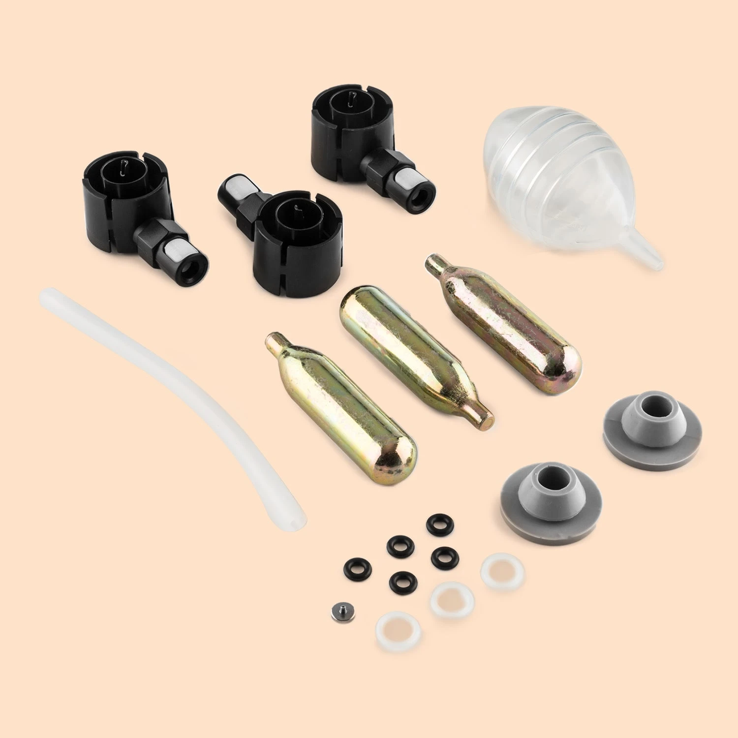 Skal Bierzapfanlage Bierkühler 5l Fässer CO2 Edelstahl Schwarz – Bild 6