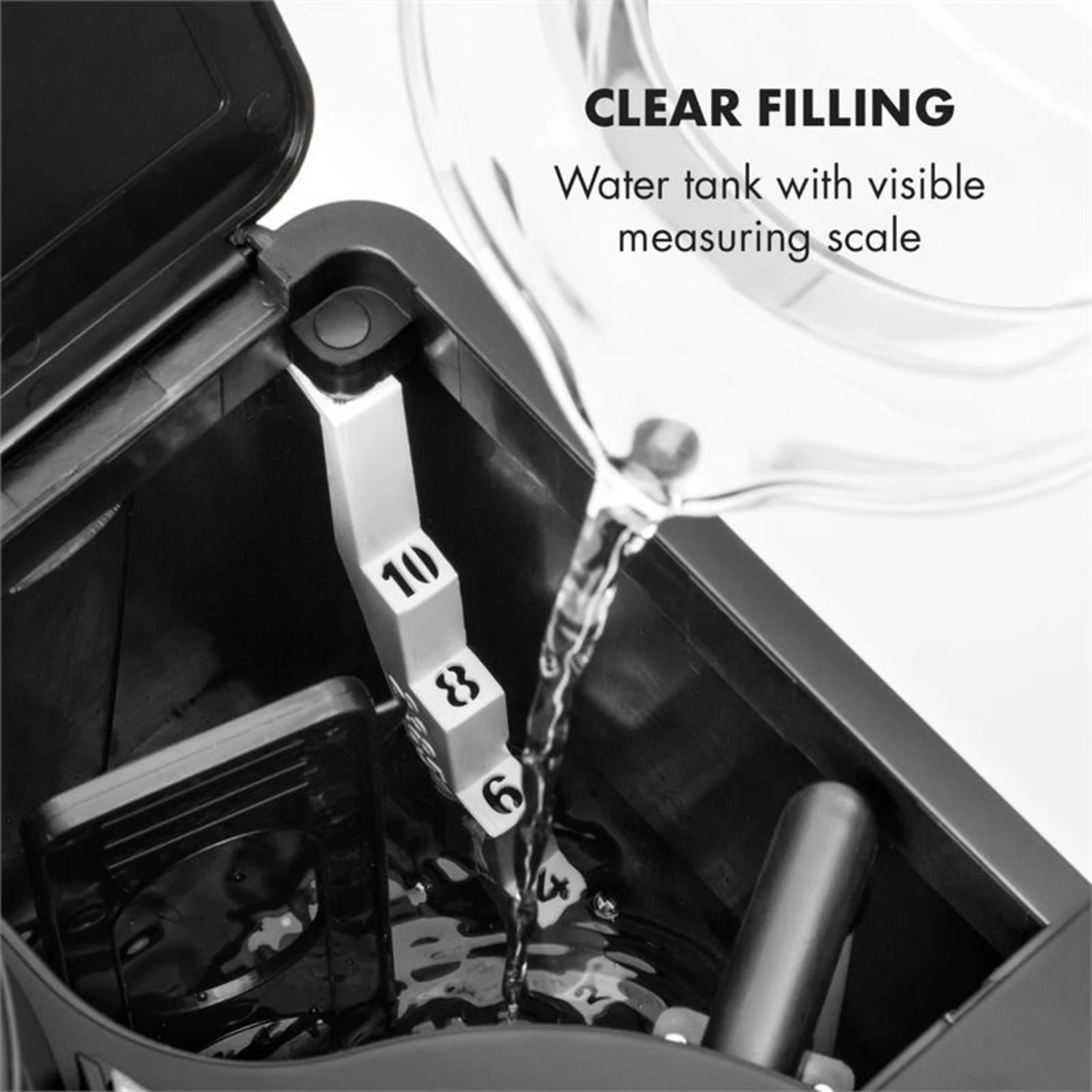 Aromatica II Duo Kaffeemaschine, Integriertes Mahlwerk, 1,25 L, Rot – Bild 9