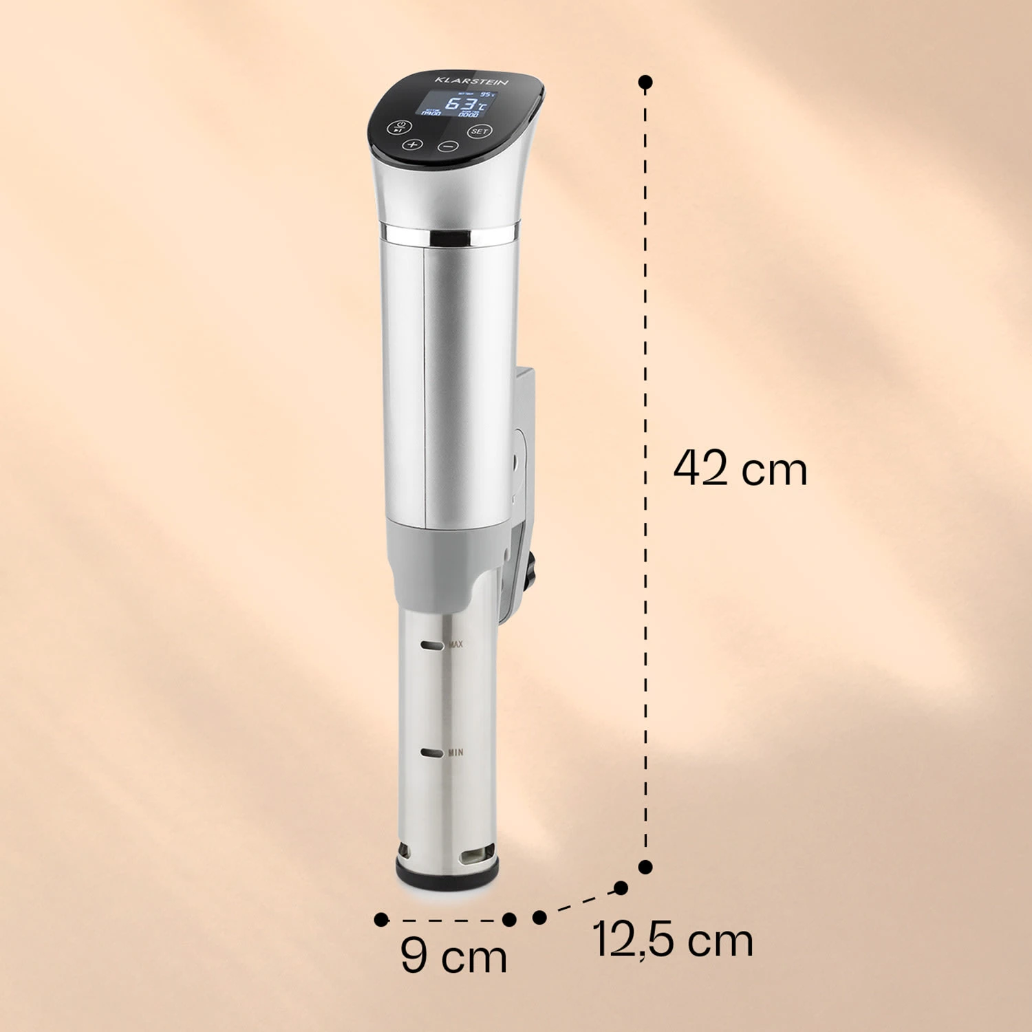 Quickstick Flex 1300W 3D Circulating 0-95 °C IPX7 Timer Silber – Bild 7