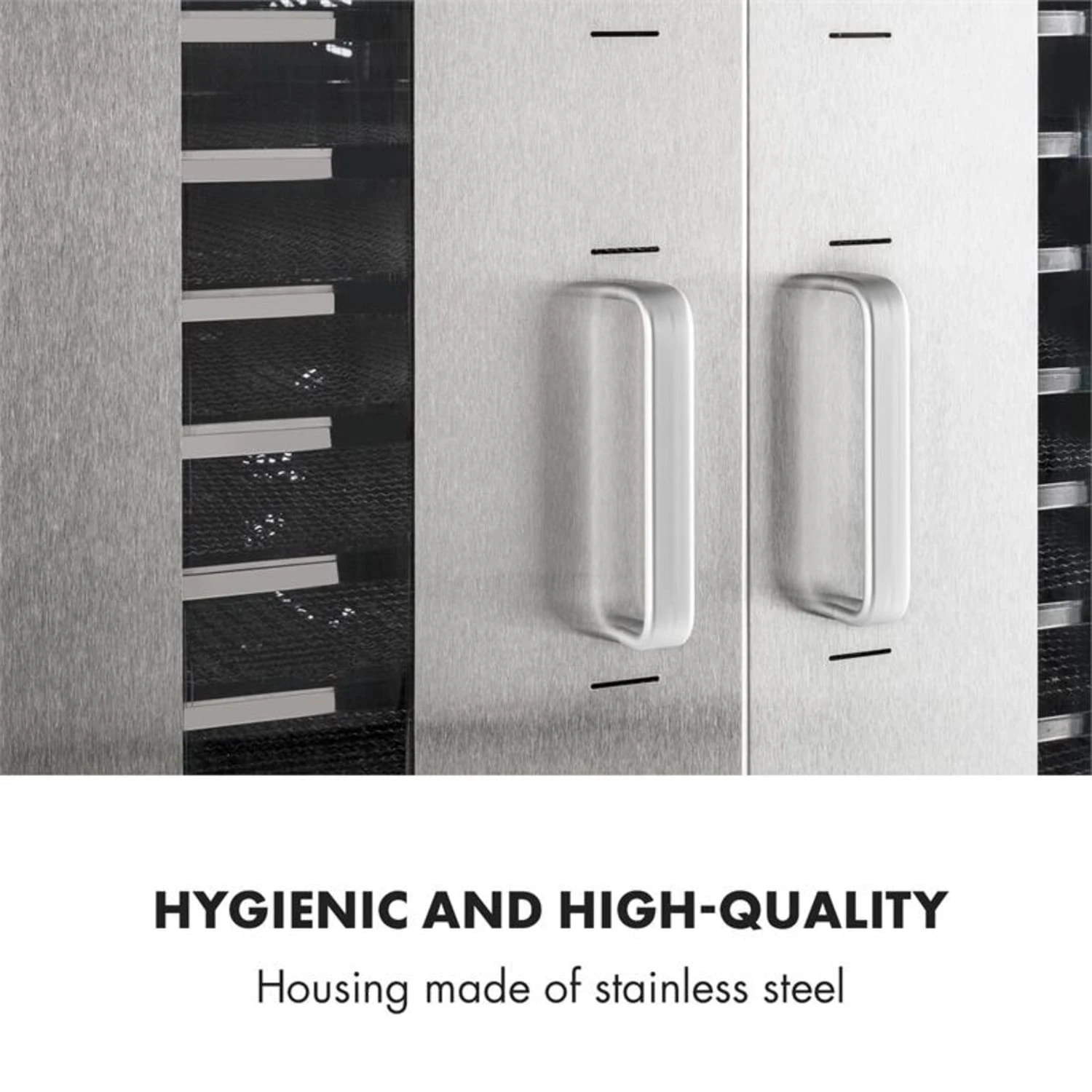 Master Jerky 24 Dörrautomat 5850W 40-90 °C 15h-Timer Edelstahl Silber – Bild 6