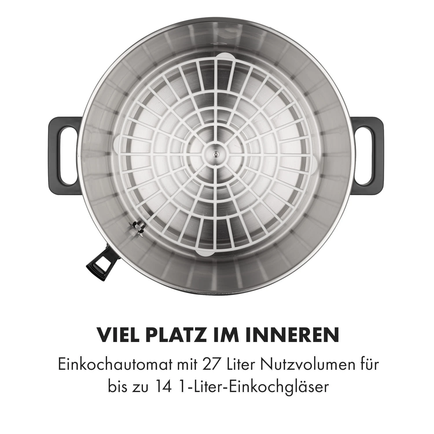 Lady Marmalade Einkochautomat Getränkespender 27L 100°C 12h Edelstahl – Bild 8