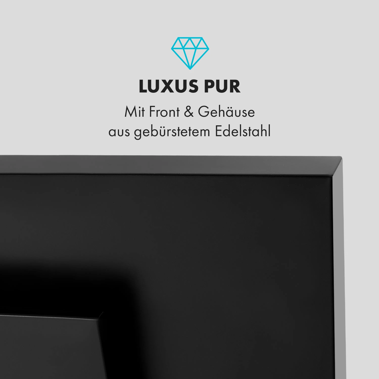 Athena 90 Dunstabzugshaube 90cm 300m³/h 69W Edelstahl – Bild 5