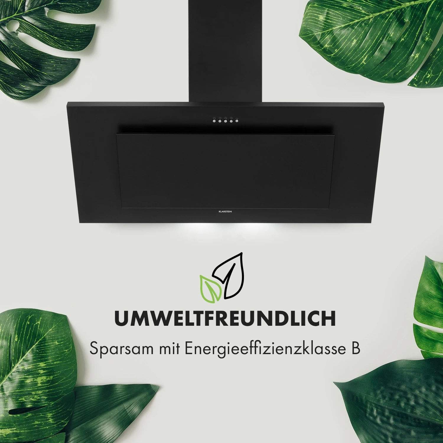 Athena 90 Dunstabzugshaube 90cm 300m³/h 69W Edelstahl – Bild 9