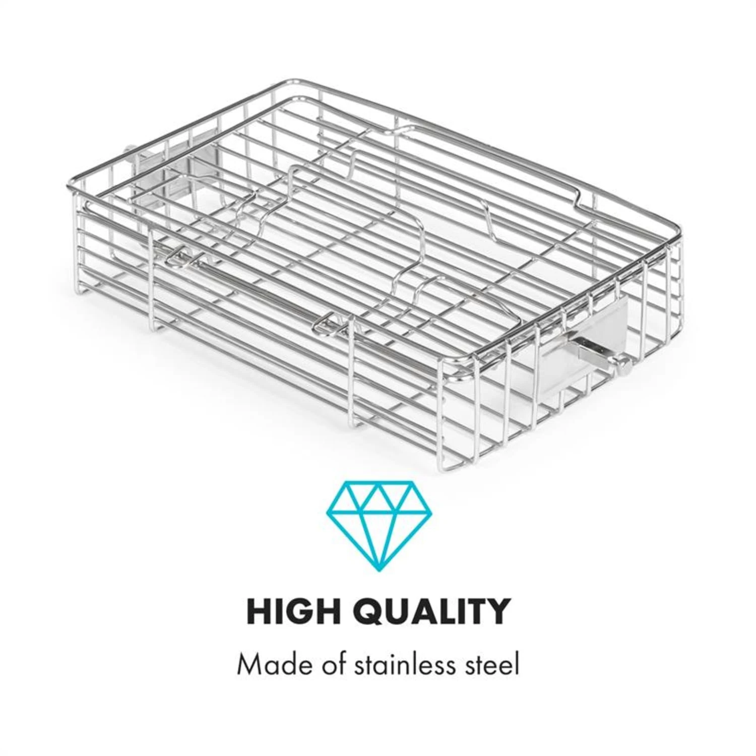 AeroVital Cube Chef Heißluftfritteuse Steak-Käfig Zubehör Edelstahl – Bild 4