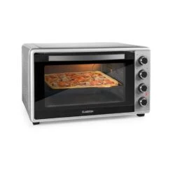 Masterchef 45 Mini-Backofen 45l 2000W 100-230 °C Timer Silber