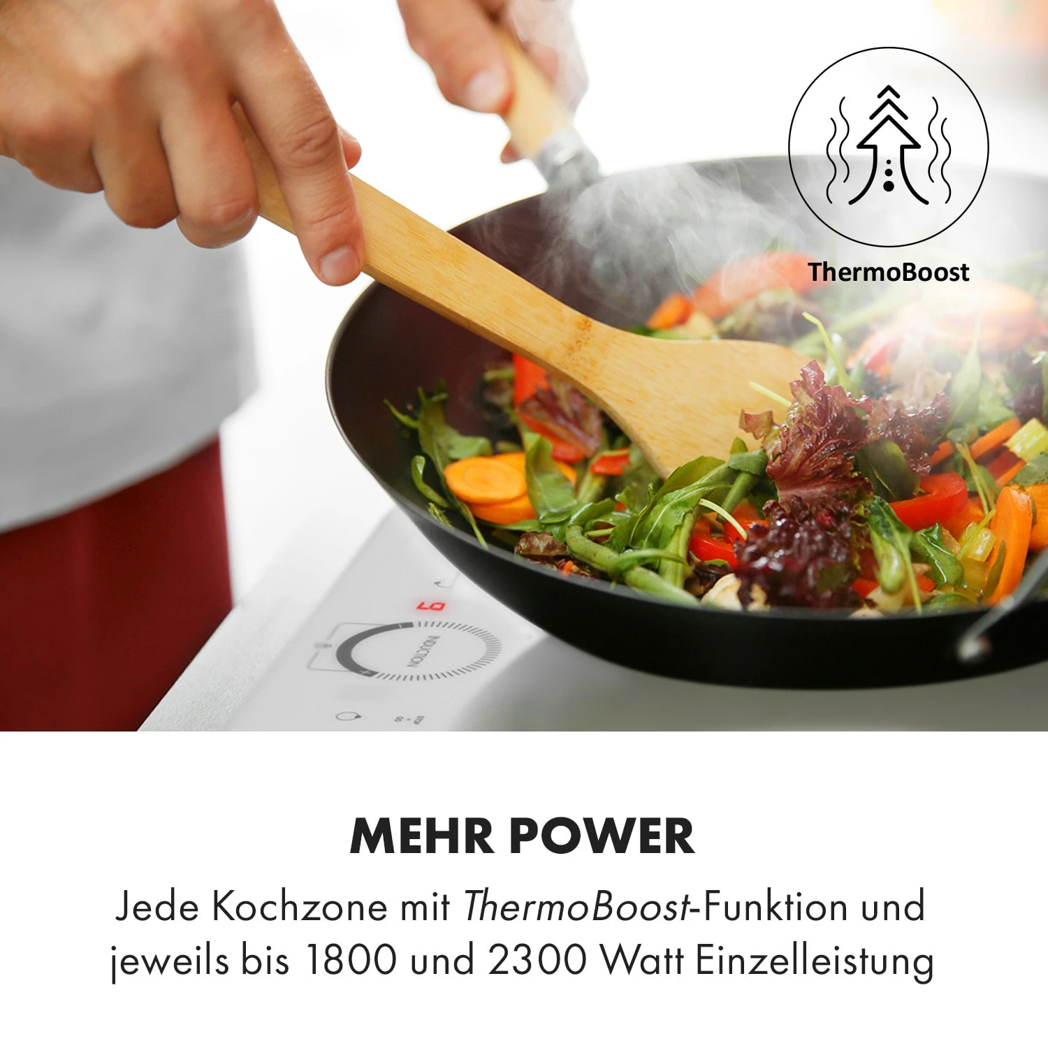 Delicatessa Slim Domino Induktionskochfeld 3500W Timer – Bild 7