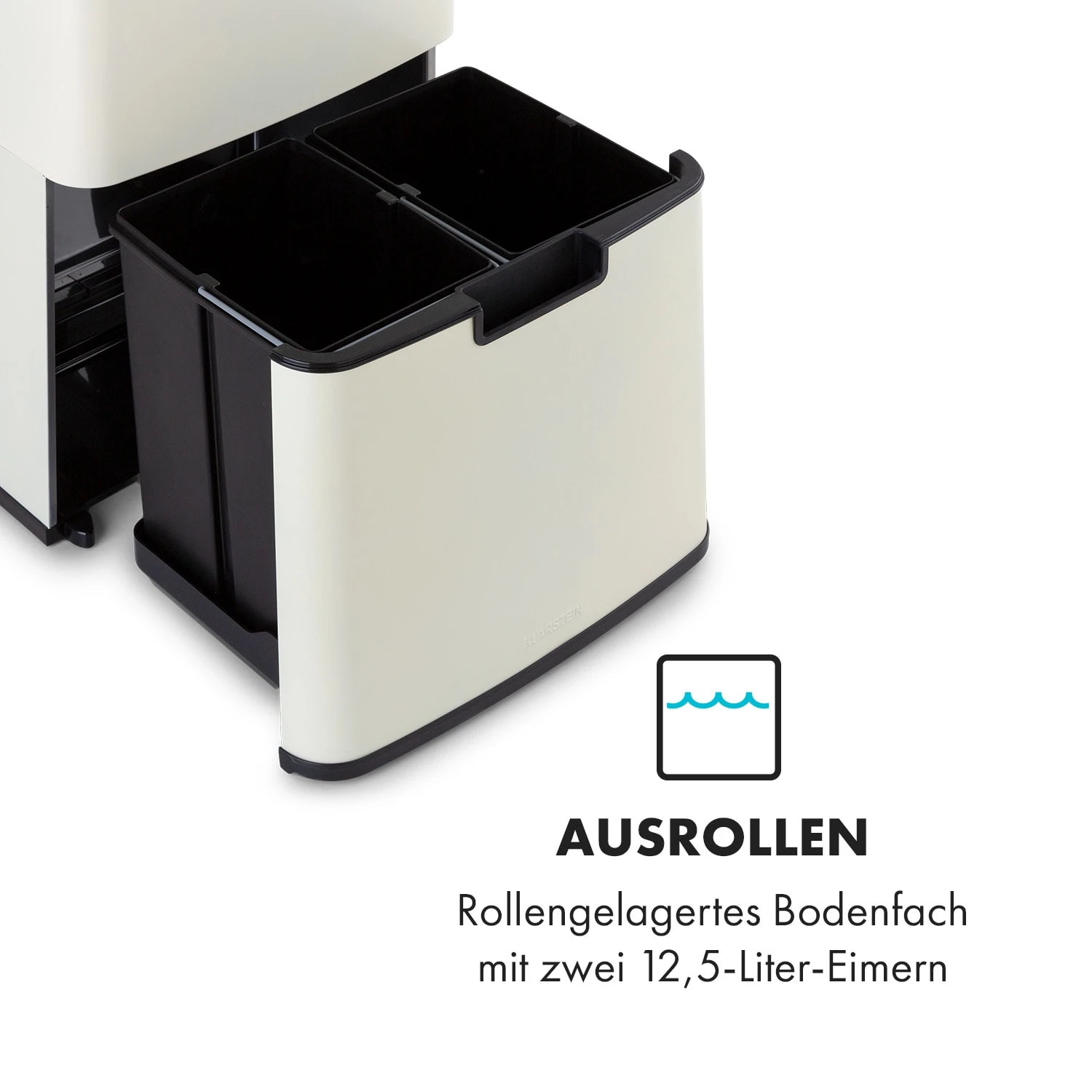 Royal Trash Rose Gold Sensor-Mülleimer 72 Liter Edelstahl – Bild 5