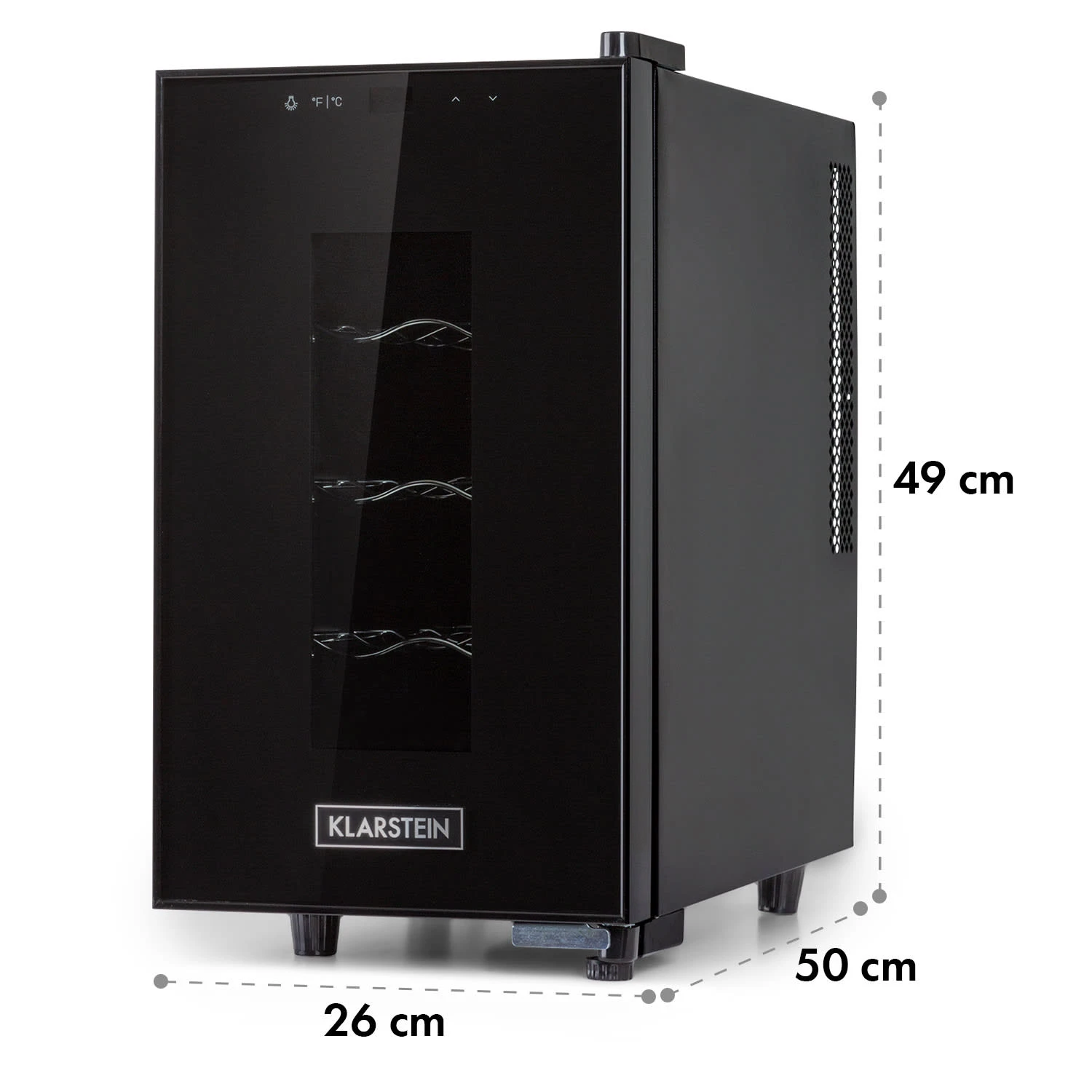 Bellevin 8 Uno Weinkühlschrank 23 Liter 11-18 °C LED Touch SingleZone – Bild 8