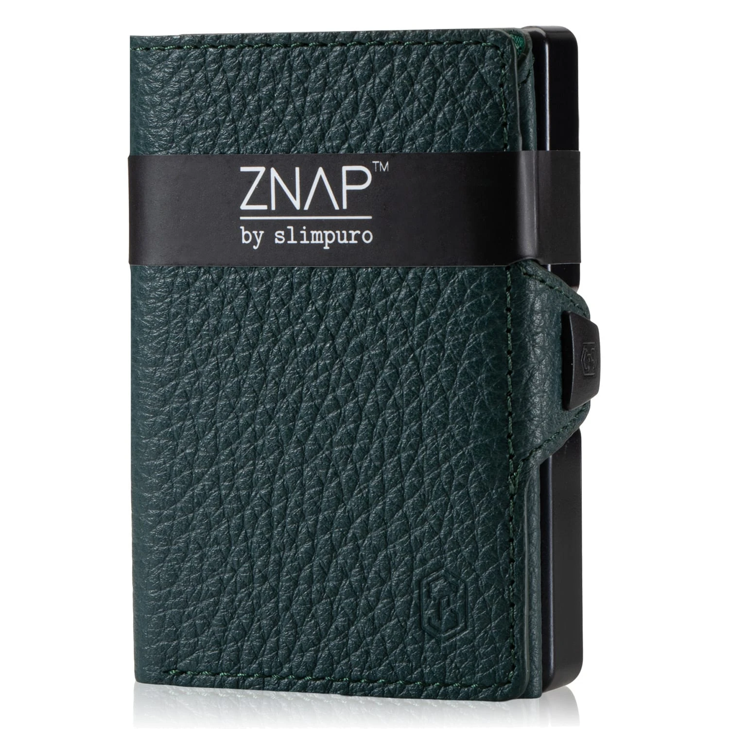 ZNAP Slim Wallet 12 Karten Münzfach 8 X 1,8 X 6 Cm (BxHxT) RFID-Schutz