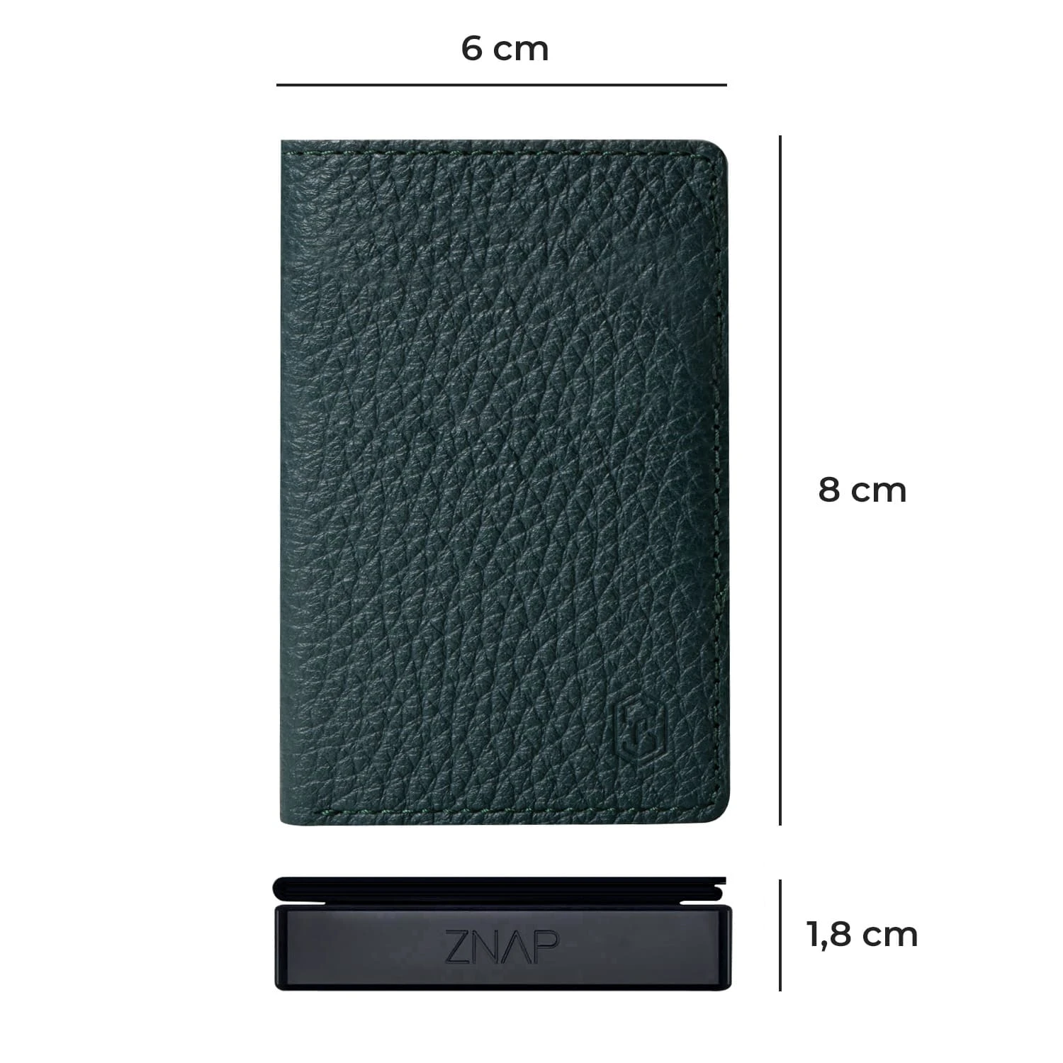ZNAP Slim Wallet 12 Karten Münzfach 8 X 1,8 X 6 Cm (BxHxT) RFID-Schutz – Bild 8