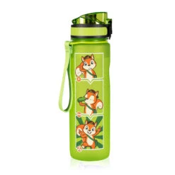 Lyseren Kindertrinkflasche 600 Ml Trinkskala Auslaufsicher Fruchtfilter