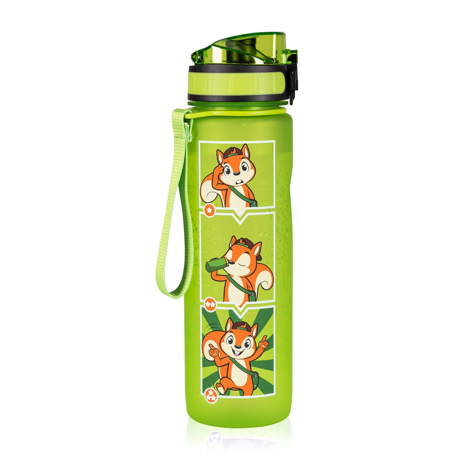 Lyseren Kindertrinkflasche 600 Ml Trinkskala Auslaufsicher Fruchtfilter