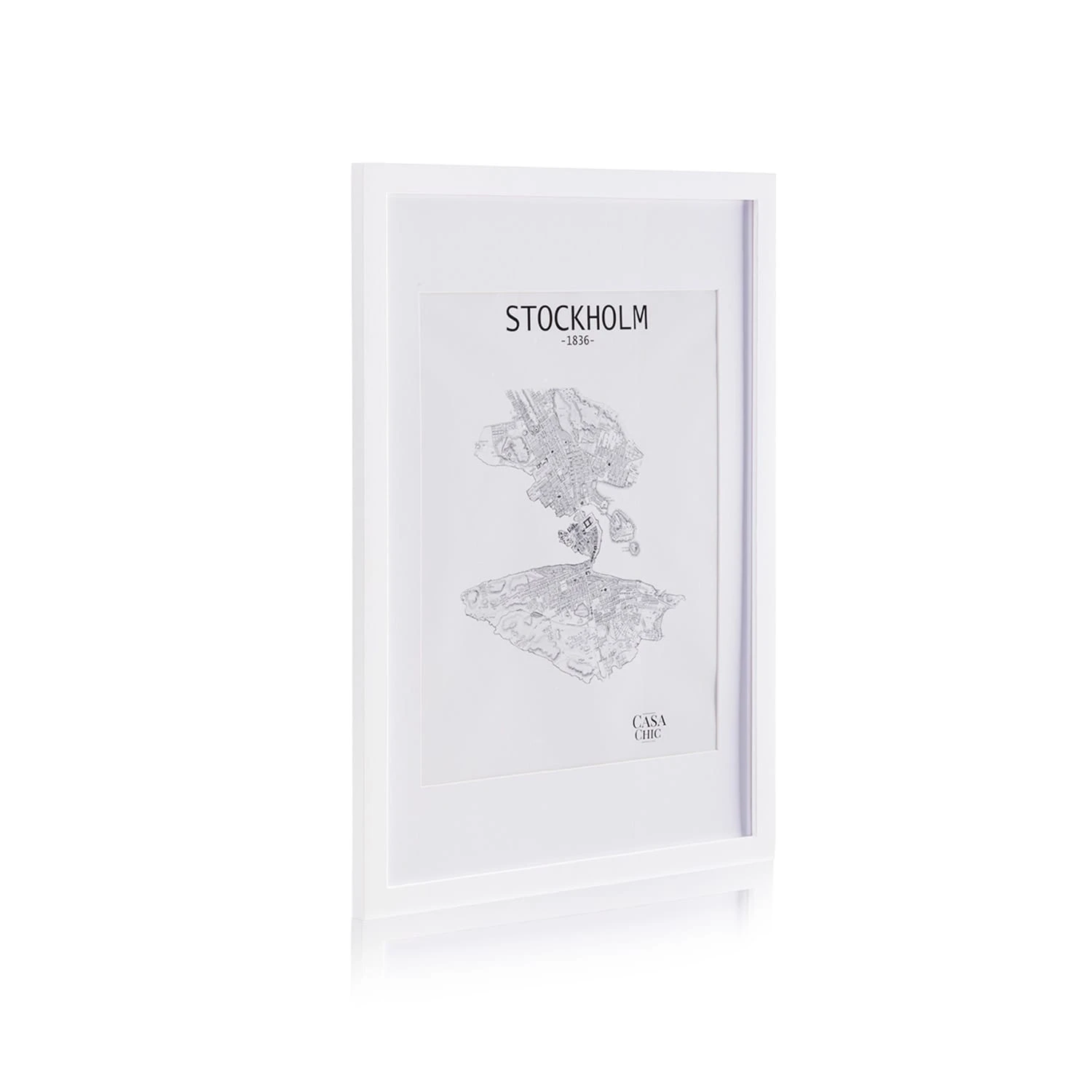 Kenton Bilderrahmen Rechteckig 70 X 50 Cm Passepartout Plexiglas