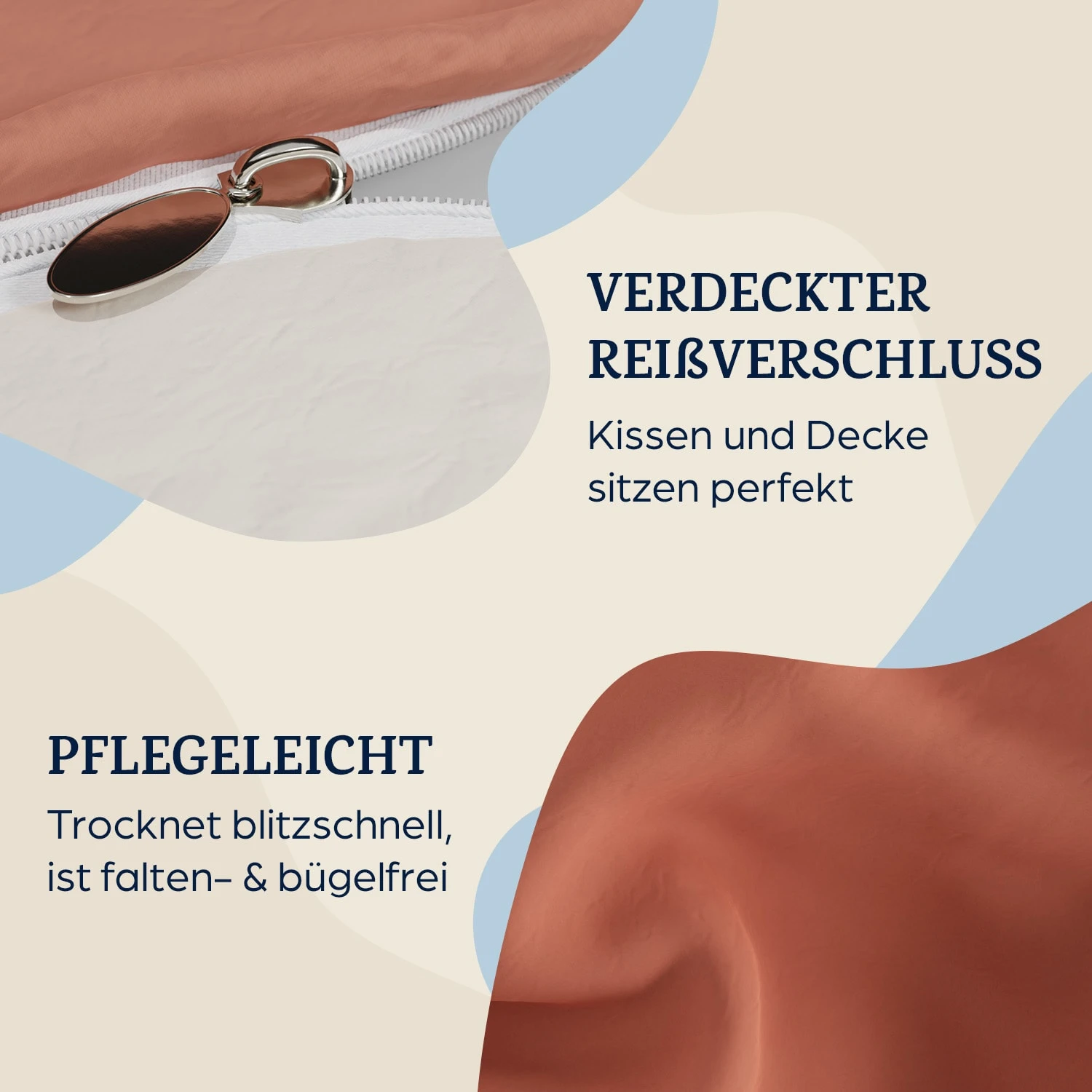 Soft Wonder-Edition Bettwäsche 200x200 Cm Mikrofaser – Bild 3