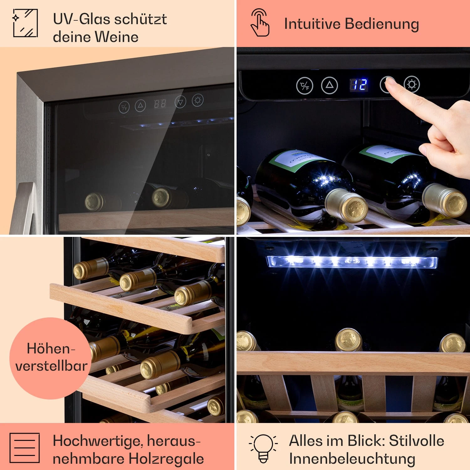 Vinamour 38 Uno Weinkühlschrank – Bild 5