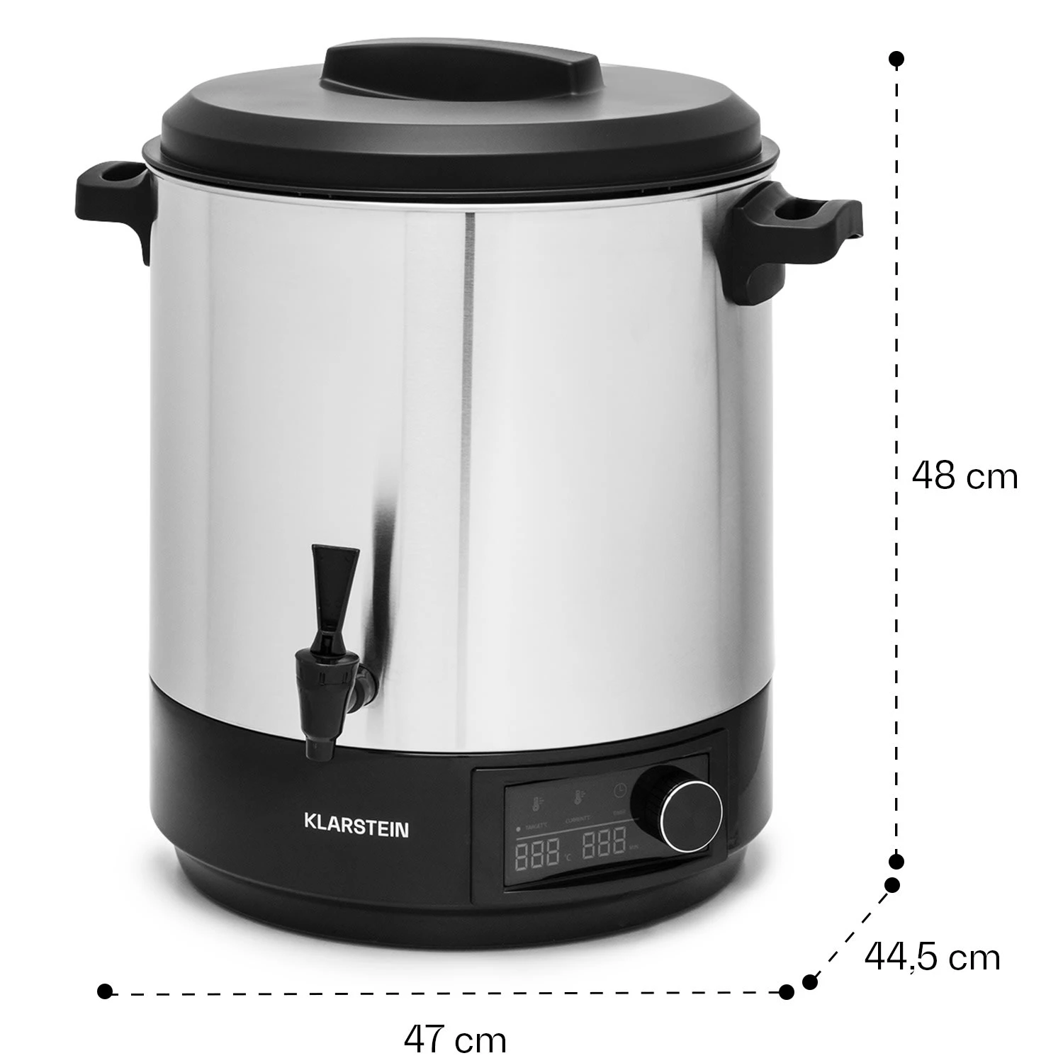 Abbey 25 Einkochautomat Getränkespender 25L 100°C 180min Edelstahl – Bild 8