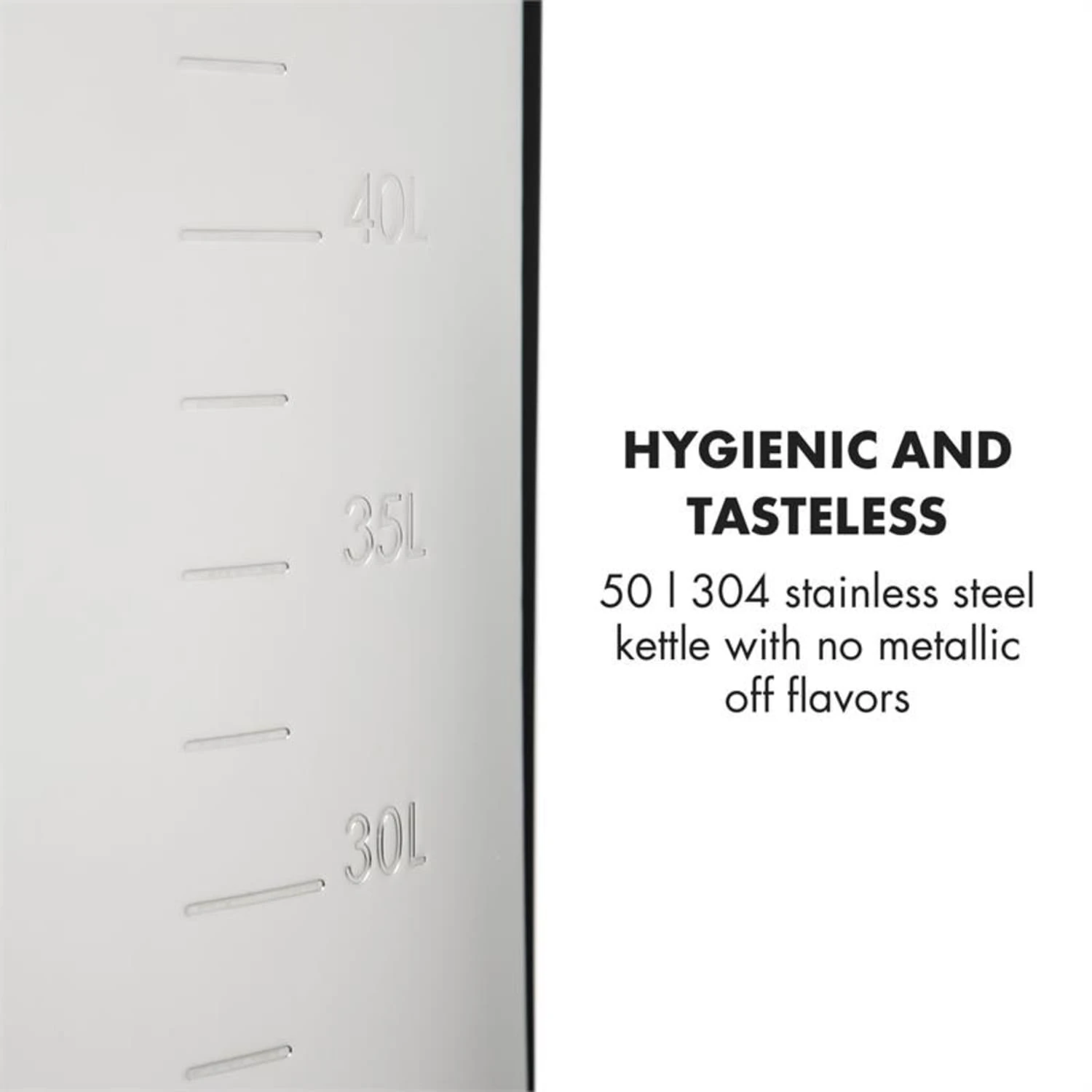 Mundschenk XXL + Eintauchkühler Bierbrauanlage 3000W 50l 304 Edelstahl – Bild 5