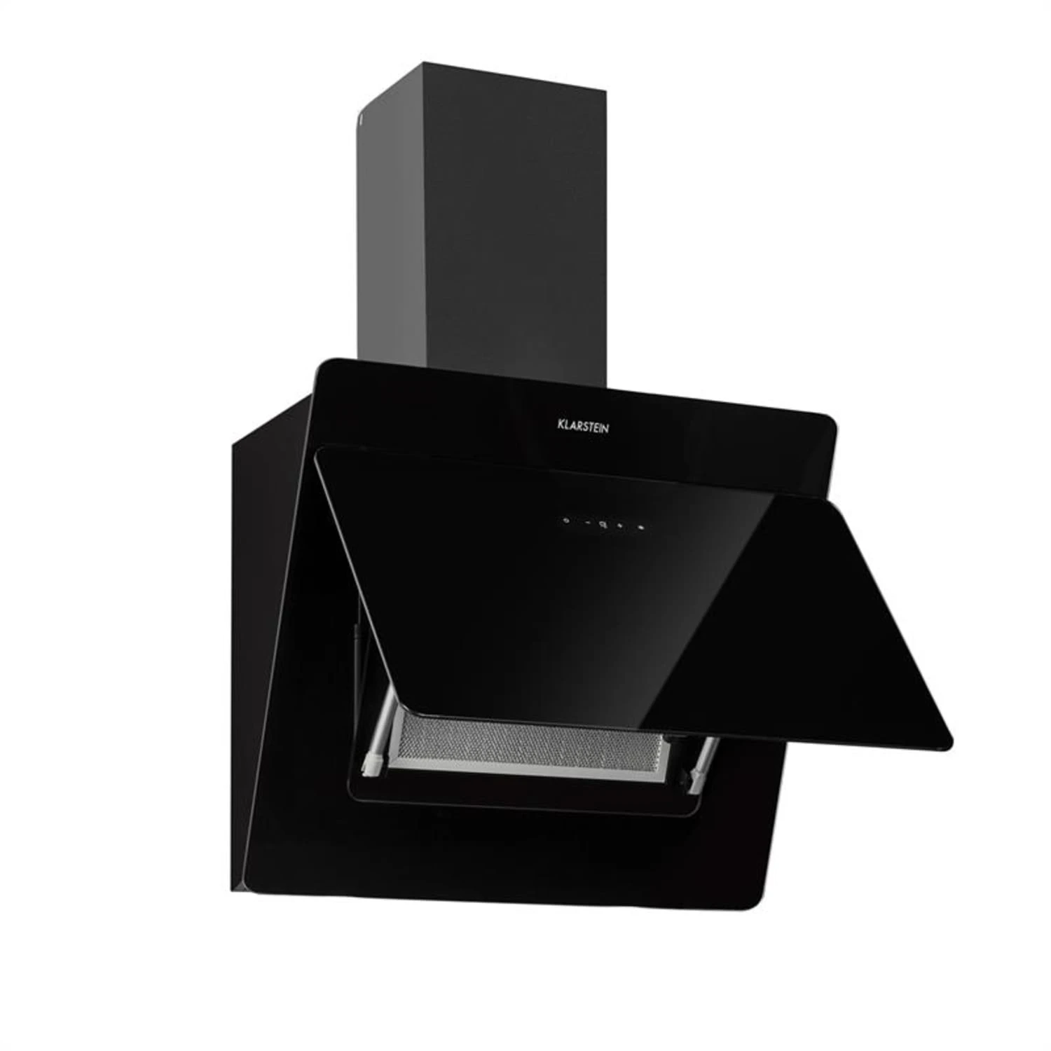 Aurica Dunstabzugshaube Umluftset 60cm Aktivkohlefilter Schwarz – Bild 3