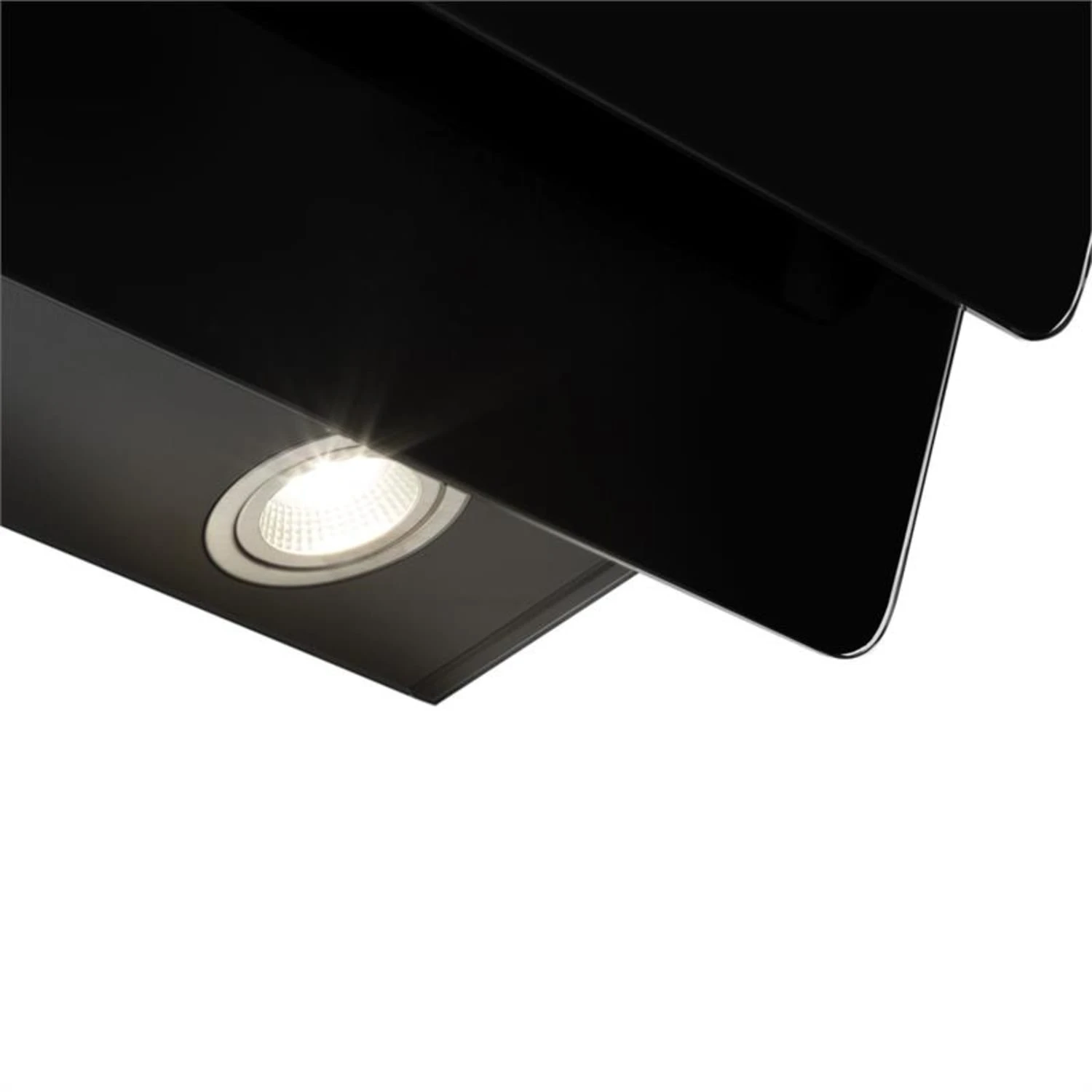 Aurica Dunstabzugshaube Umluftset 60cm Aktivkohlefilter Schwarz – Bild 6