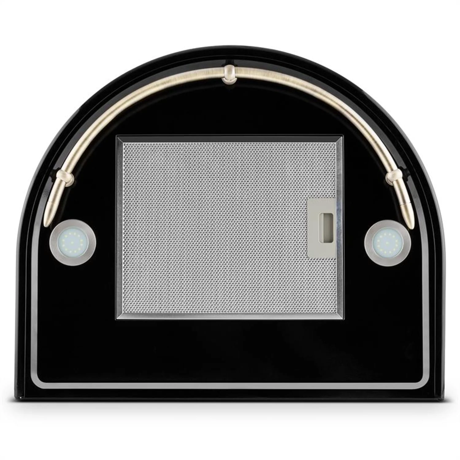 Lumio Neo Retro-Dunstabzugshaube Umluftset 610 M³/h Schwarz – Bild 4